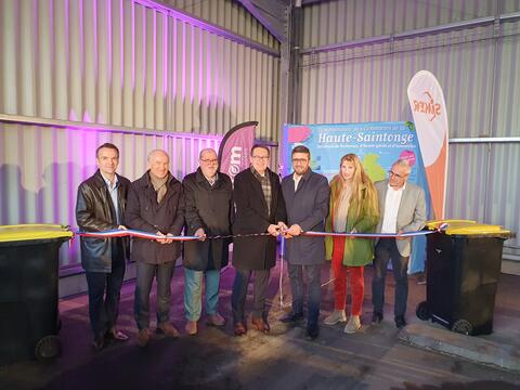 Inauguration centre de tri Atrion